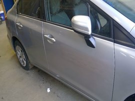 2014 HONDA CIVIC, SILVER, LX, 1.8L, AT,  A25146